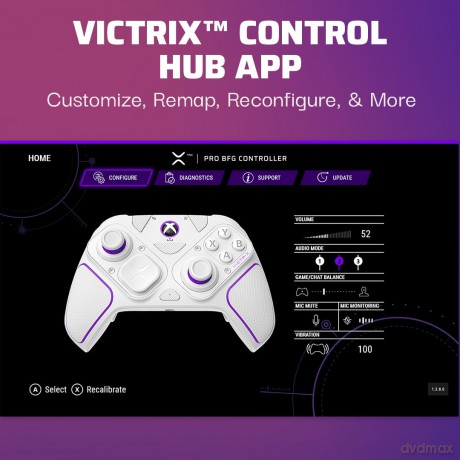 PDP Victrix Pro BFG Wireless Controller White Licensed Xbox
