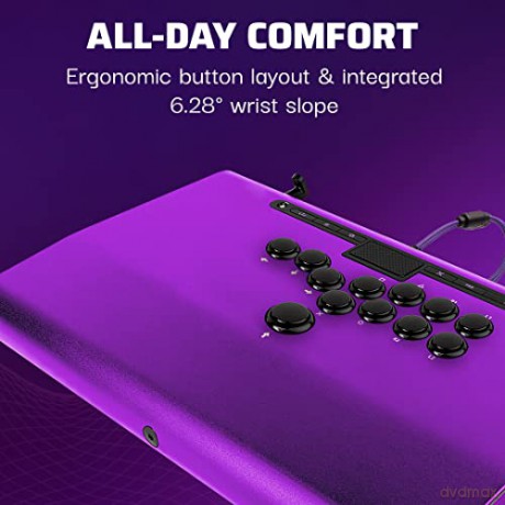 PDP Victrix Pro FS-12 Arcade Fight Stick Purple Licensed