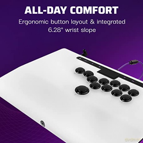 PDP Victrix Pro FS-12 Arcade Fight Stick White Licensed