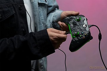 PDP Wired Controller Xbox Series X Carbon - Neon (Green)