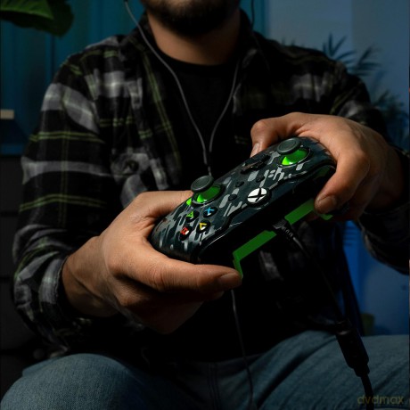 PDP Wired Controller Xbox Series X Carbon - Neon (Green)