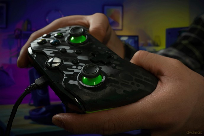 PDP Wired Controller Xbox Series X Carbon - Neon (Green)