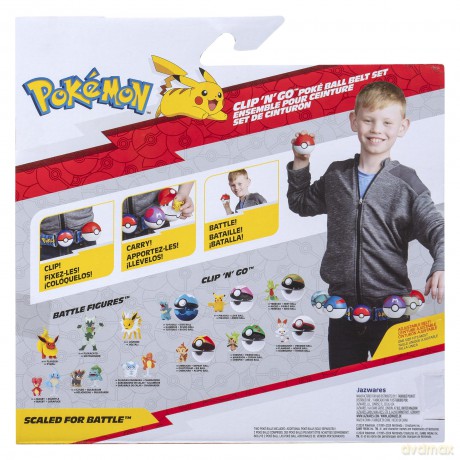 Pokemon - Clip N Go Belt Set Charmander (PKW3647) [FIGURKA]