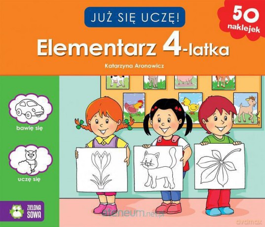 Już się uczę. Elementarz 4-latka [KSIĄŻKA]