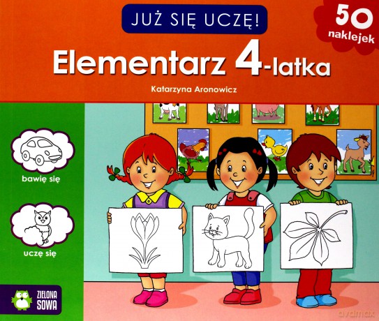 Już się uczę. Elementarz 4-latka [KSIĄŻKA]