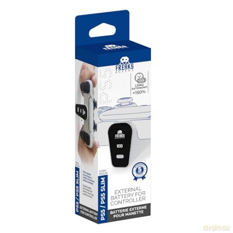 PS5 controller external battery 2500maH-Type C cable - White