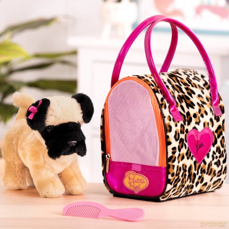 Pucci - Dog in Leopard bag - (708357)