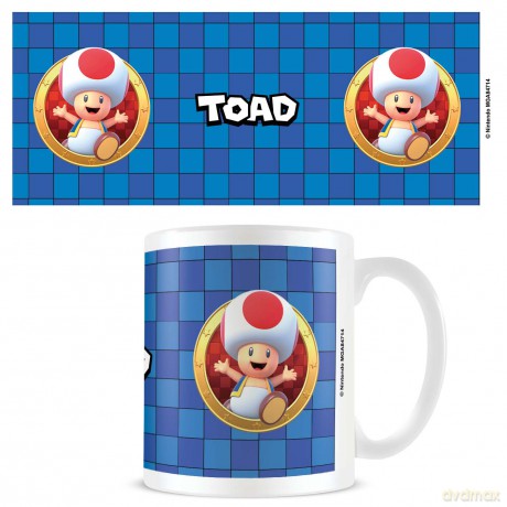 Pyramid International - Mug Super Mario (Toad 3D Port) - White