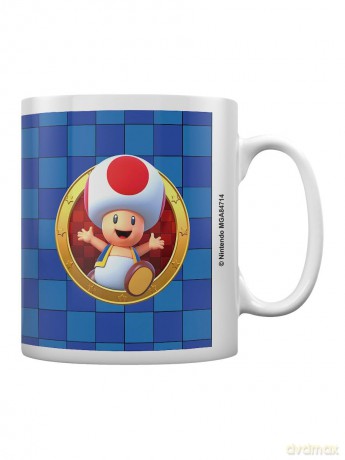 Pyramid International - Mug Super Mario (Toad 3D Port) - White