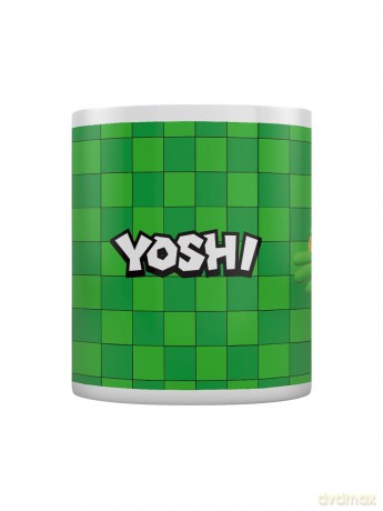 Pyramid International - Super Mario Mug (Yoshi 3D Port) - White