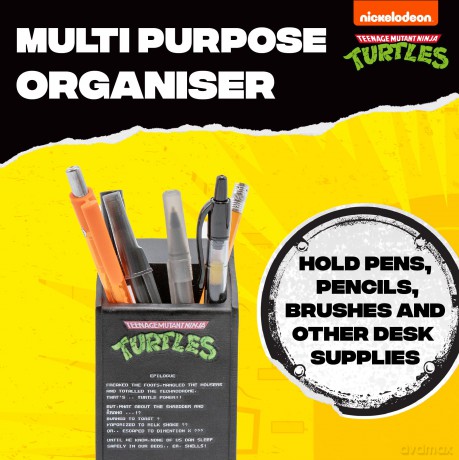 Pyramid International - TMNT Desk Tidy - Pen Pot