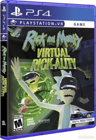 Rick and Morty Virtual Rick-Ality [GRA PS4]