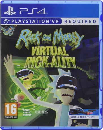 Rick and Morty Virtual Rick-Ality [GRA PS4]