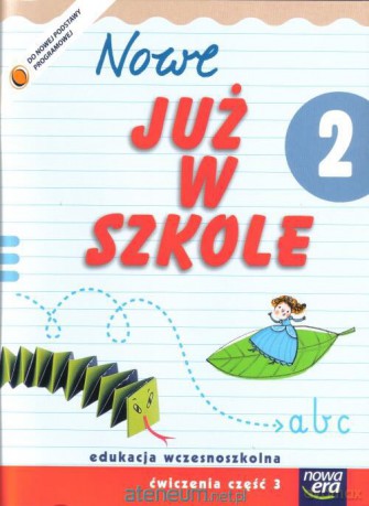 Już W Szkole Nowe 2 Ćwiczenia cz.3 NE [KSIĄŻKA]