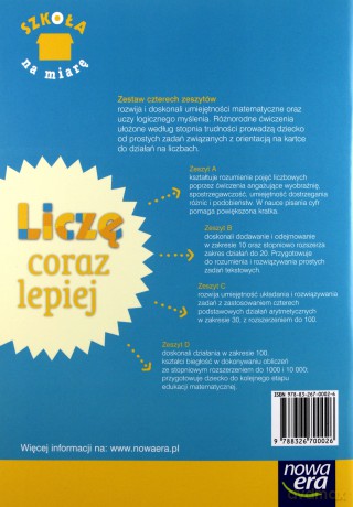 Już W Szkole Nowe 2 Liczę coraz lepiej C NE [KSIĄŻKA]