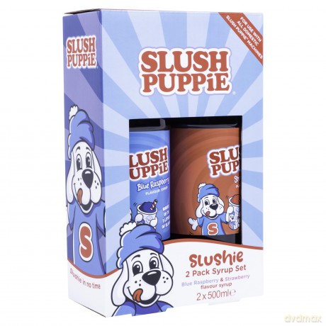 SLUSH PUPPiE ORIG 2pk Syrup Set-BluRberry&Stwberry