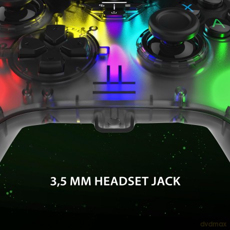 Snakebyte GamePad RGB X (Smoke Grey) - XBOX/PC