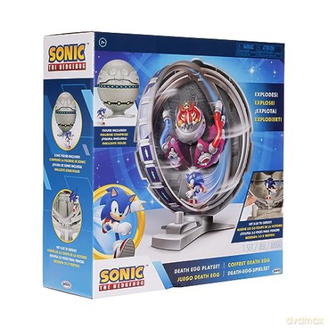Sonic - 6,5cm Death Egg Playset with Sonic (417024) [FIGURKA]