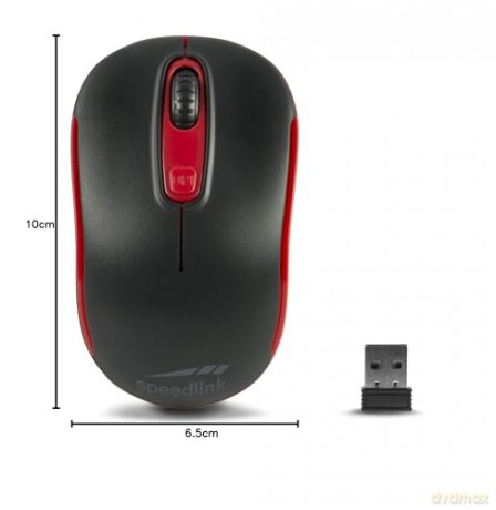 Speedlink - CEPTICA Mouse - Wireless, black-red