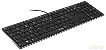 Speedlink - RIVA Slim Metal Scissor Keyboard, black - Nordic Layout