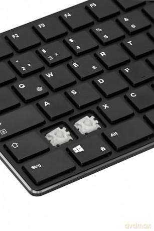Speedlink - RIVA Slim Metal Scissor Keyboard, black - Nordic Layout