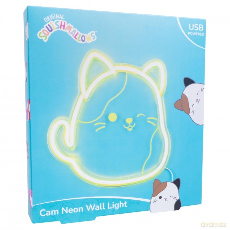 Squishmallows - Cam Neon Wall Light - Yellow
