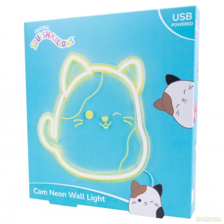 Squishmallows - Cam Neon Wall Light - Yellow