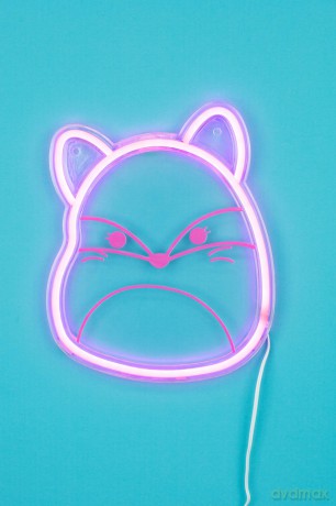 Squishmallows - Fifi Neon Wall Light - Pink