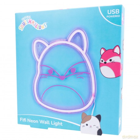 Squishmallows - Fifi Neon Wall Light - Pink