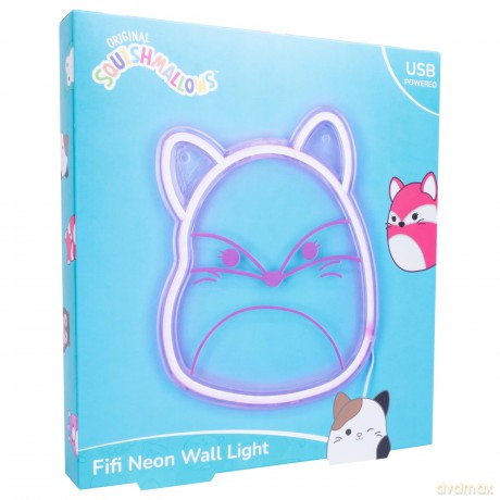 Squishmallows - Fifi Neon Wall Light - Pink