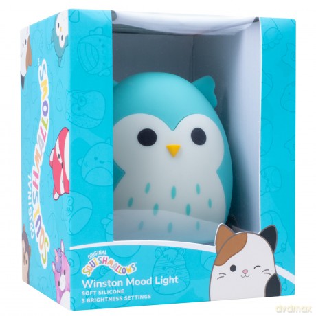 Squishmallows - Mood Light - Winston the Owl - 11cm