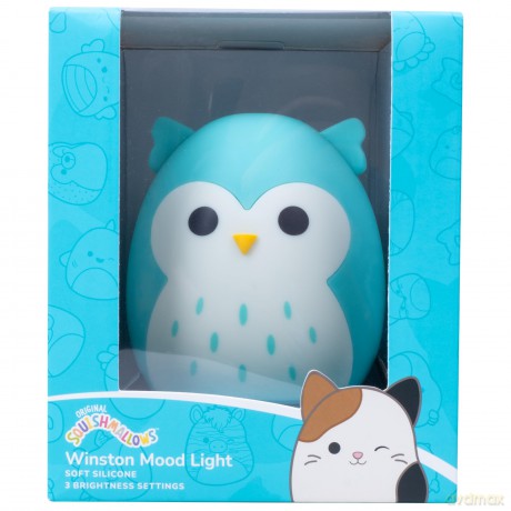 Squishmallows - Mood Light - Winston the Owl - 11cm