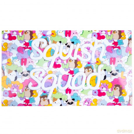 Squishmallows - Squish Squad Neon Wall Light - Neon Pink