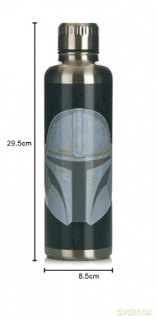Star Wars - The Mandalorian - The Mandalorian Metal Water Bottle (PP7361MAN)