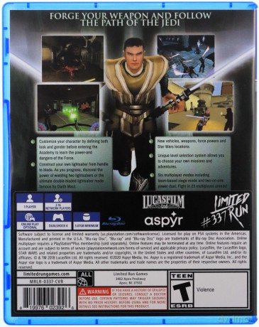 Star Wars Jedi Knight: Jedi Academy (Limited Run #337) [GRA PS4]