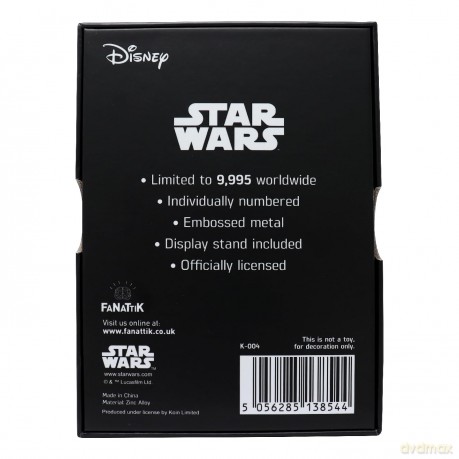 Star Wars Limited Edition Darth Vader Ingot