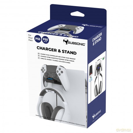 Subsonic Charger And Stand - PS5/PS5 Slim