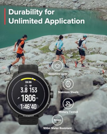 Suunto - Race Smartwatch - All Black