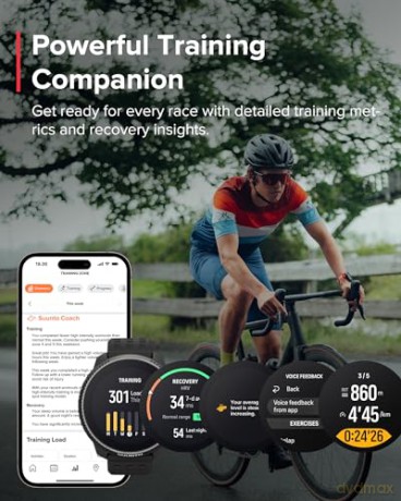 Suunto - Race Smartwatch - All Black