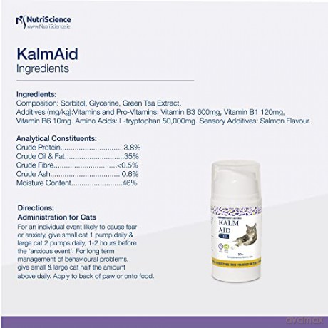 Swedencare - Kalm Aid Cat Gel 50ml