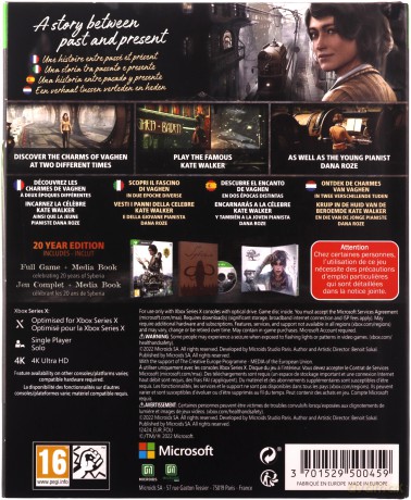 Syberia: The World Before (20 Years Edition) [GRA XBOX SERIES X]
