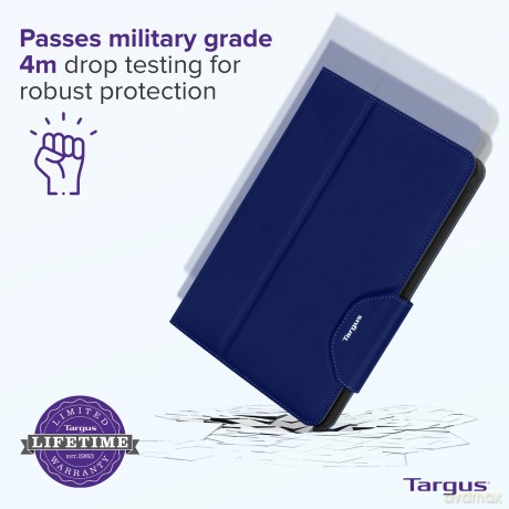 Targus - VersaVu Classic Tablet Case for iPad (9th/8th/7th gen.) 10.2- 10.5 - Blue