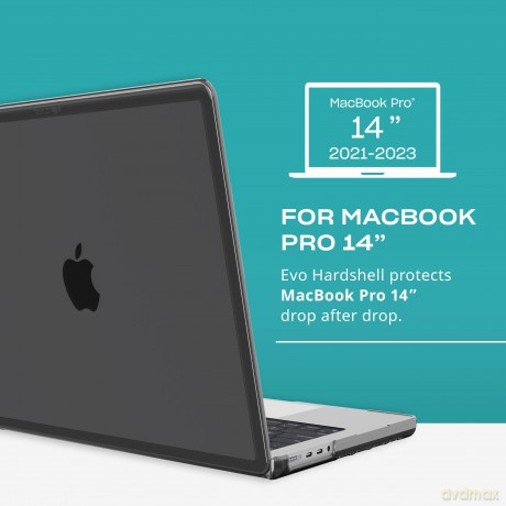 Tech21 - Evo Hardshell MacBook Pro 14âł M1/M2 2021 Cover - Ash Grey