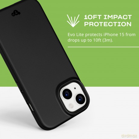 Tech21 - Evo Lite iPhone 15/14/13, Black