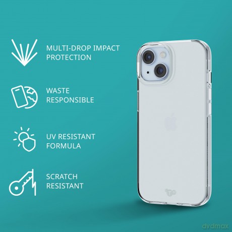 Tech21 -Evo Lite iPhone 15/14/13 Clear Cover
