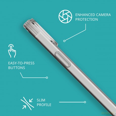 Tech21 -Evo Lite iPhone 15/14/13 Clear Cover