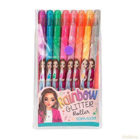 TOPModel - Glitter Gelpen set w/8 colour (0412192)