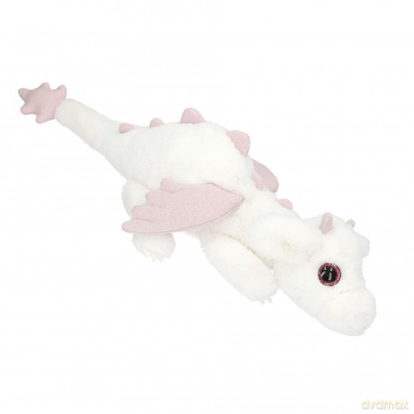 TOPModel - Plush Dragon White With Pink Wings (0413427)