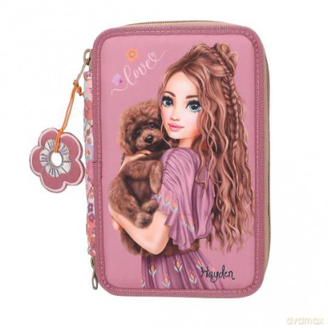 TOPModel - Triple Pencil Case FLORAL (0413055)