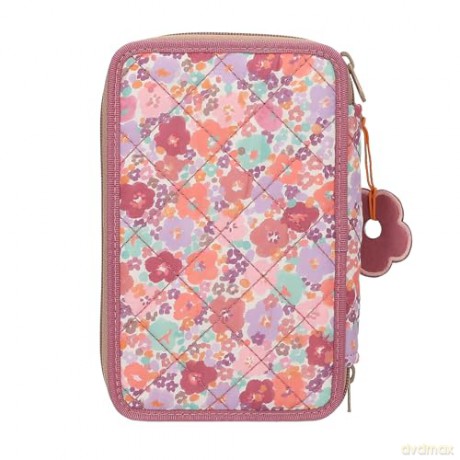 TOPModel - Triple Pencil Case FLORAL (0413055)
